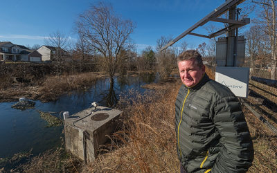 Smart ponds creating a splash in field of stormwater control
