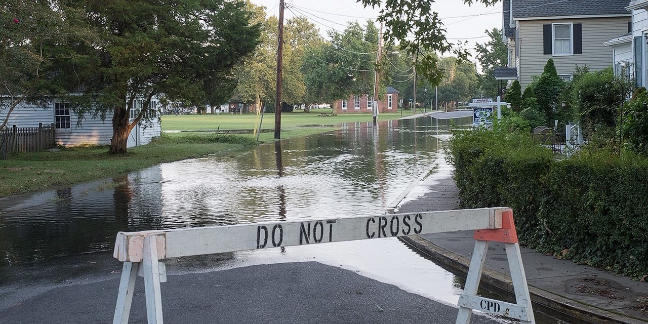 ‘Sunny day’ flooding on the rise along the Chesapeake