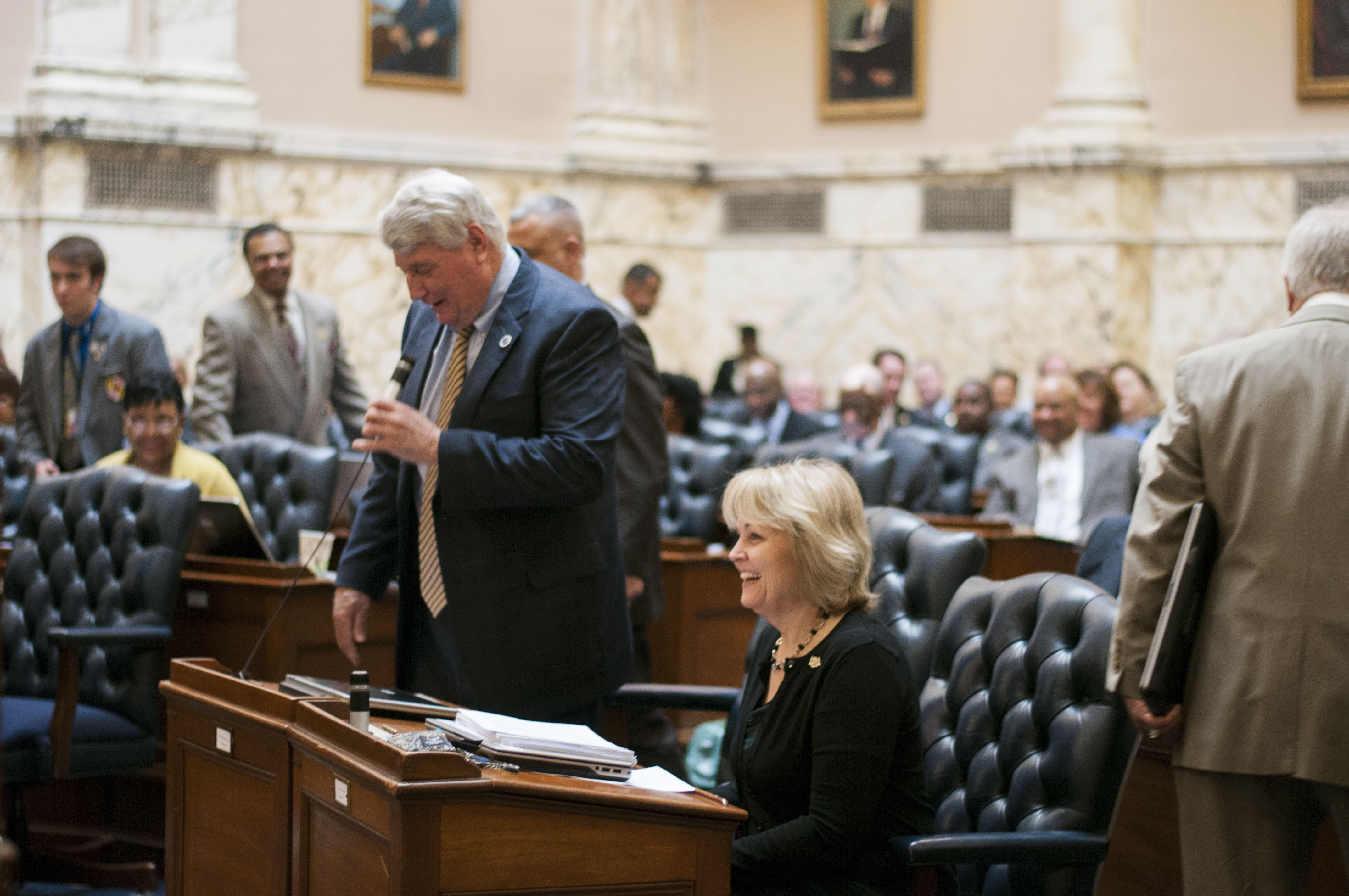 Speaker Kipke, President Hogan, and no joke, governor hot over ‘insult’ to First Lady