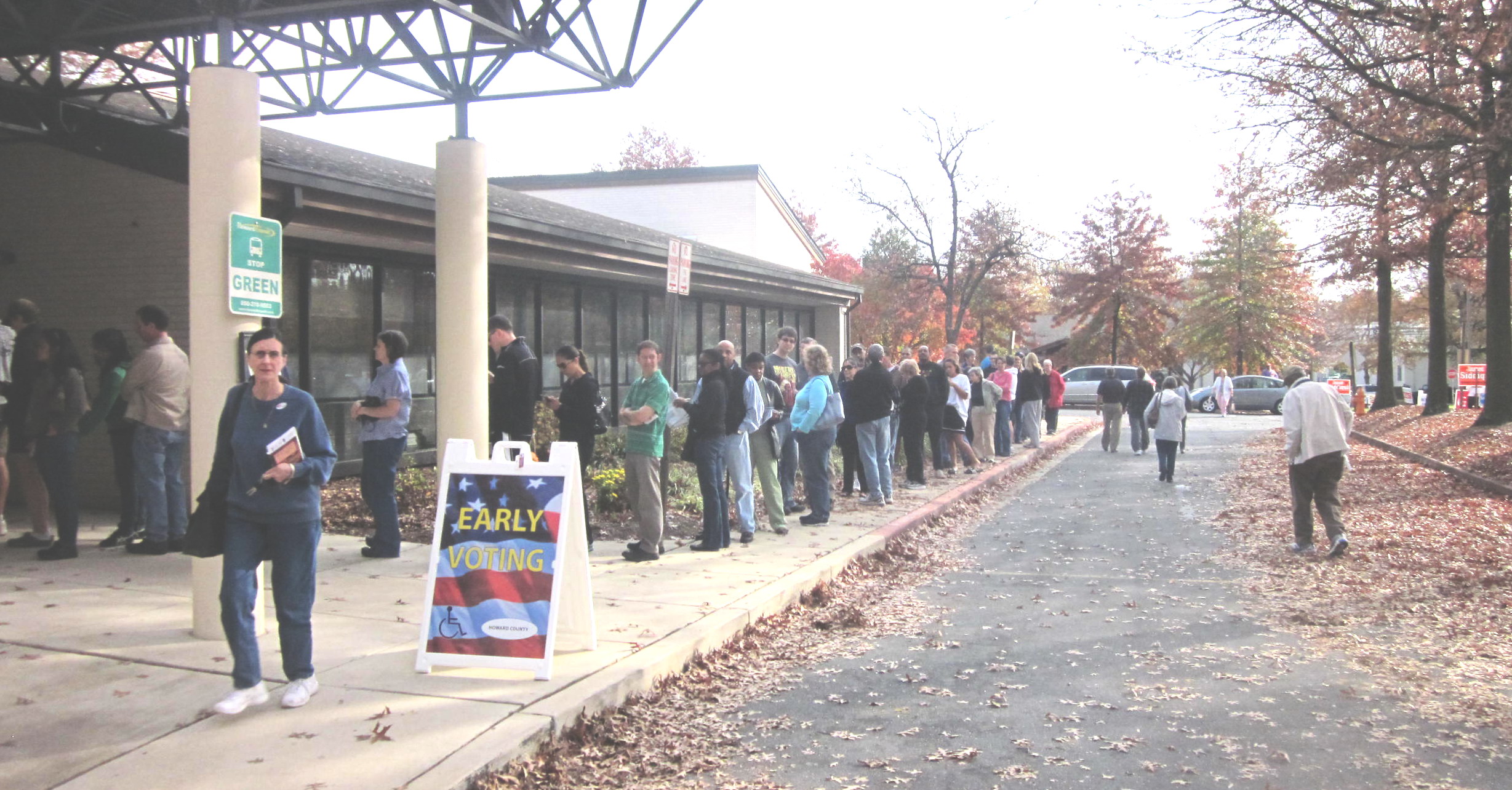 Md. Dems out vote Republicans 3 to 1 in early voting