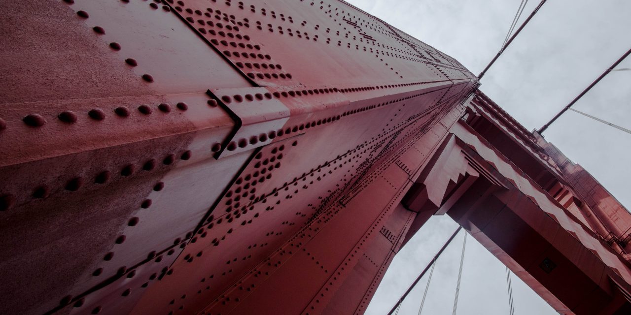 The Bridge over Potomac is nearing completion