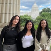 Marina Caraballo, Alyssa Martinez, and Maricela Alvarez