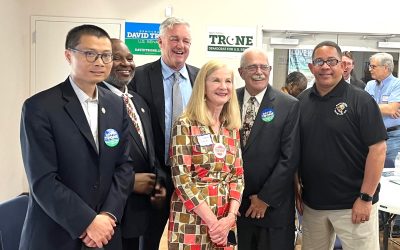 Trone, Alsobrooks campaign across state with competing endorsers