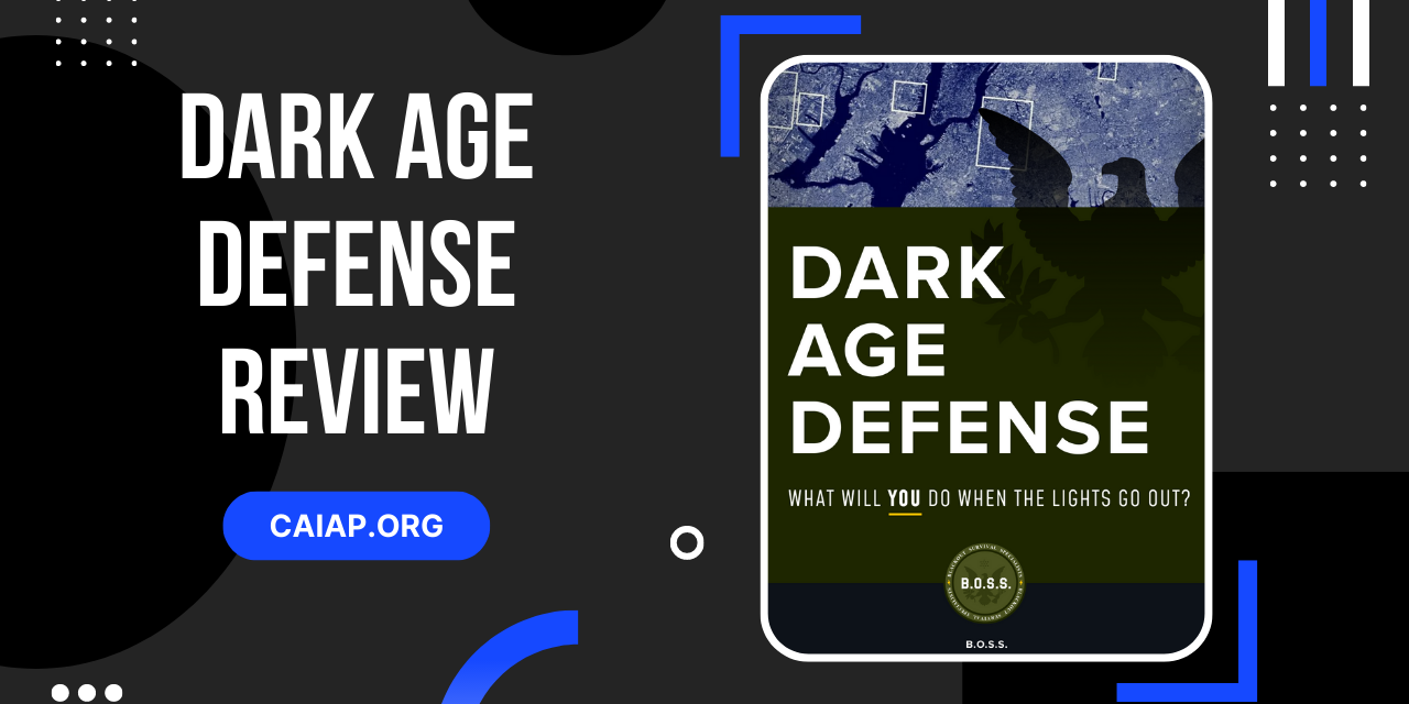 Dark Age Defense Review – Legit Survival Book For Adults or SCAM?